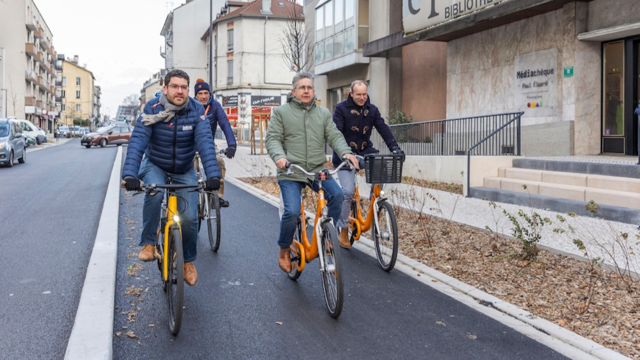Grenoble–Fontaine : la Chronovélo 1 mise en service pour traverser l’agglomération à vélo