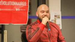 Baptiste Anglade, candidat NPA aux municipales &agrave; Grenoble, en gr&egrave;ve cette semaine