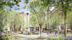 Suppression du parking, v&eacute;g&eacute;talisation : coup d'envoi des travaux de la place de Metz