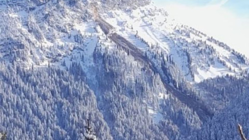 Dent de Crolles : des chemins de randonnée coupés après un éboulement nocturne
