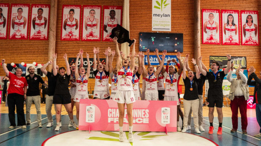 Basket : La Tronche Meylan champion de France de Ligue F&eacute;minine 2 et promu dans l&rsquo;&eacute;lite