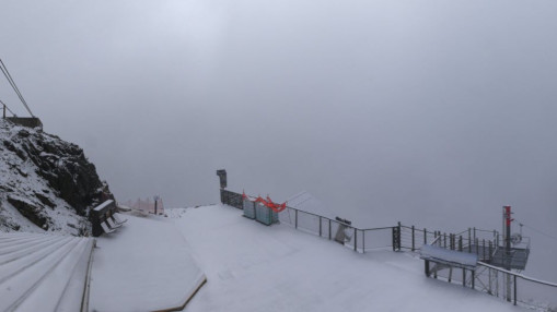 Des chutes de neiges observées à l'Alpe-d'Huez