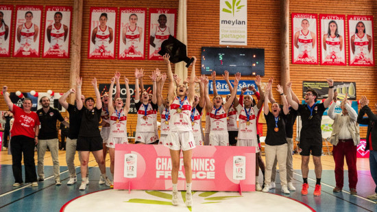 Basket : La Tronche Meylan champion de France de Ligue F&eacute;minine 2 et promu dans l&rsquo;&eacute;lite