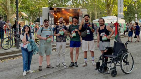 Cabaret Frappé : le concert de Barbara Butch interrompu après une manifestation pro-palestinienne Cabaret Frappé : le concert de Barbara Butch interrompu après une manifestation pro-palestinienne