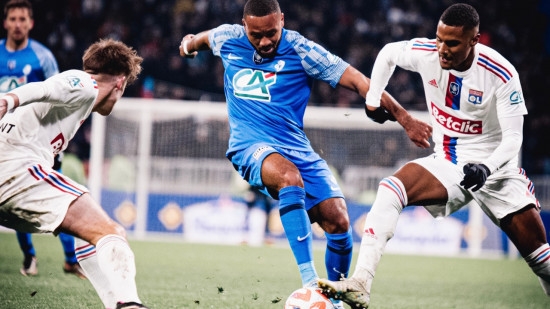 Coupe de France : Grenoble sorti avec les honneurs par l'OL (2-1)