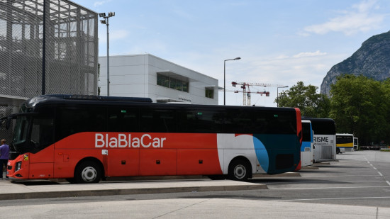 Grenoble, deuxième ville régionale pour BlaBlaCar Bus