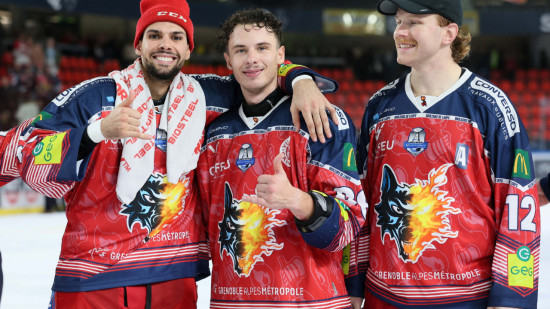 Les Brûleurs de loups champions de saison régulière !