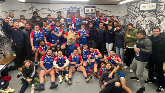 Trois points en moins pour le FC Grenoble Rugby