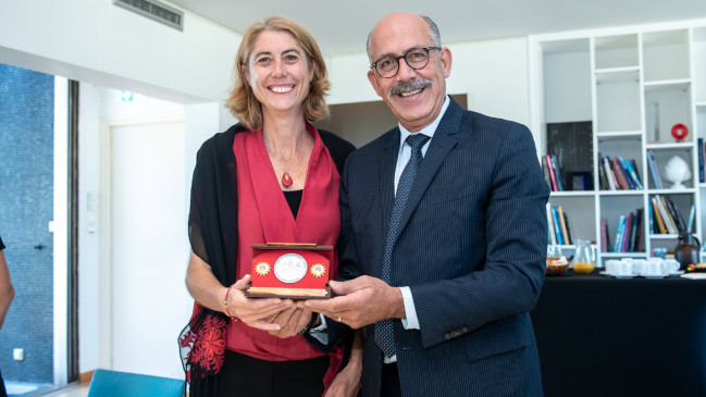 Grenoble : Laurence Ruffin invitée à Bethléem pour son premier déplacement international Grenoble : Laurence Ruffin invitée à Bethléem pour son premier déplacement international