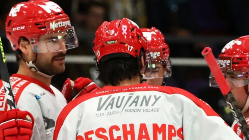 Hockey sur glace : Grenoble en finale de Coupe de France grâce à sa victoire contre Angers