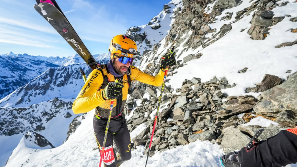 Mont-Blanc : exploit en altitude, Samuel Equy pulv&eacute;rise le record de l&rsquo;aller-retour &agrave; ski depuis Chamonix