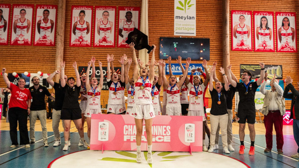 Basket : La Tronche Meylan champion de France de Ligue F&eacute;minine 2 et promu dans l&rsquo;&eacute;lite