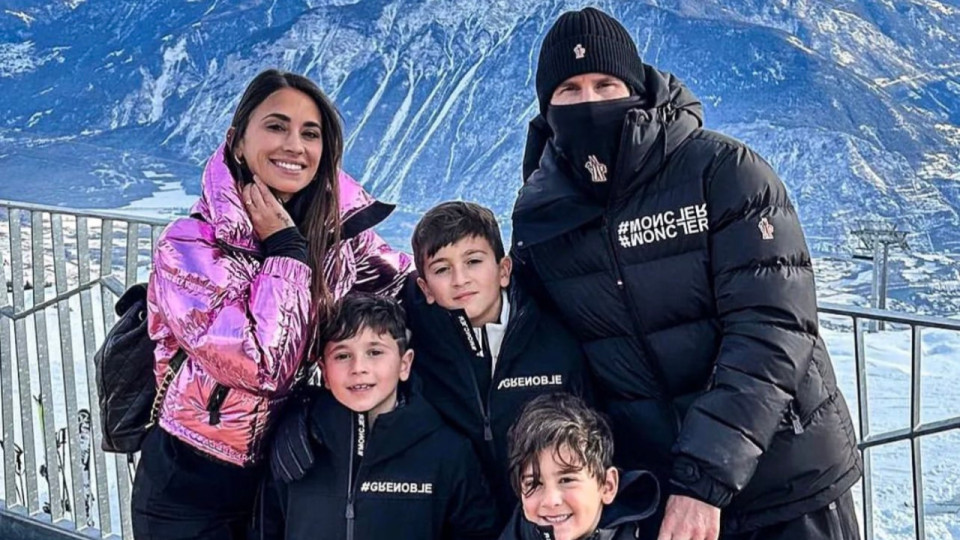 Lionel Messi aperçu avec une doudoune "Grenoble"